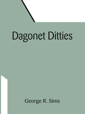 cover image of Dagonet Ditties